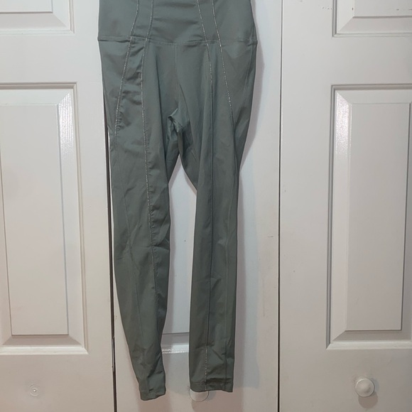 Gray Nike Yoga Leggings - Picture 1 of 4